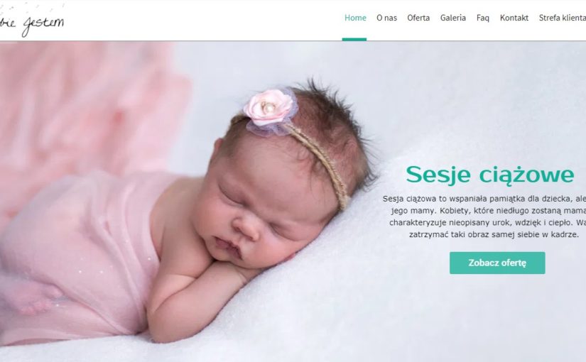 Urodzenie malucha to okres zadziwiający chcemy ocalić ową chwile.